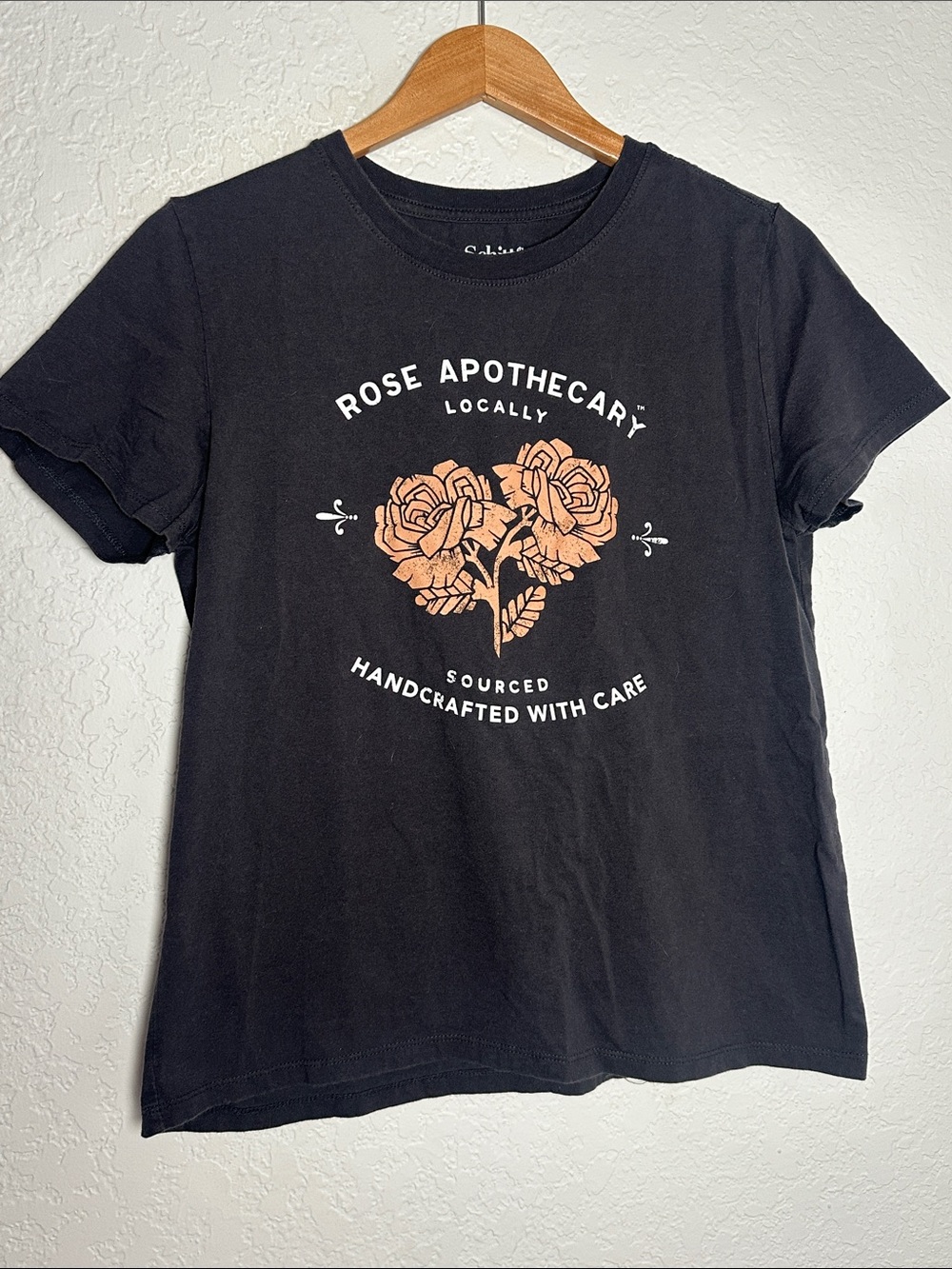 Rose Apothecary Graphic Tee Schitts Creek Charcoal Grey Dan Levy T-Shirt